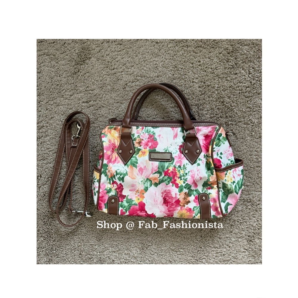 Zara Floral crossbody purse